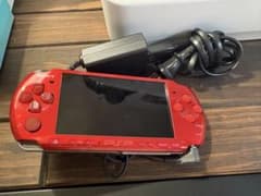 横*山様 SONY PSP-3000 本体 レッド 充電器付きのサムネイル