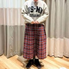 Samansa Mos2 柄アソートプリーツスカートのサムネイル
