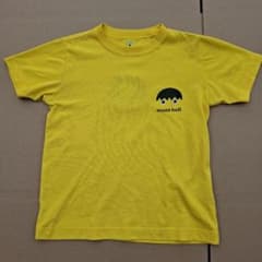 mont-bell イエロー Tシャツ 130サイズのサムネイル