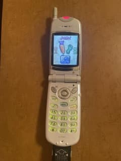 J-Phone ホワイト 携帯電話本体 充電器付 - メルカリ