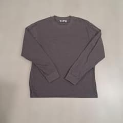 UNIQLO U AIRism オーバーサイズ長袖Tシャツ S　ラベンダーのサムネイル