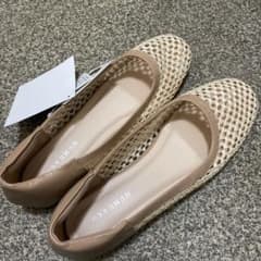 新品未使用　MUMUさん　メッシュ　パンプスのサムネイル