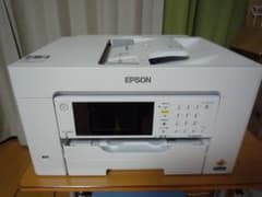 ぶどう様専用 EPSON PX-M6010F WHITE 中古品　予備インク付のサムネイル