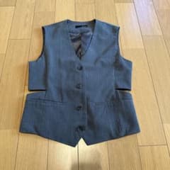 Re:EDIT グレー ベスト ジレ