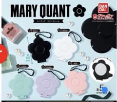 マリクワ.MARY QUANT ミニチュア ミラーチャーム ピンク ガチャのサムネイル