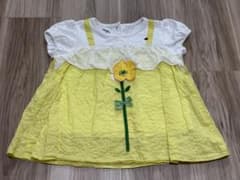 familiar 重ね着風　半袖チュニック 100cmのサムネイル