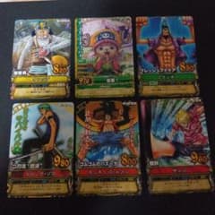 ワンピースカードワンピーベリーマッチ麦わらの一味6枚 - メルカリ