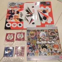 ハイキュー！！　セット　バボカ　ステッカー　チラシ　匿名　美品　コラボ