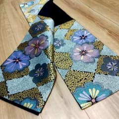 柔軟性№1の逸品&極美品【袋帯 佐賀錦 成人式 正絹 帯 結婚式 訪問着