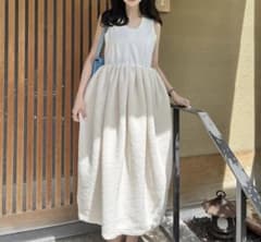 Bibiy ビビィ　ロング　ワンピ　SABRINA サブリナ　DRESS 白 Bibiy ビビィ ロング ワンピ SABRINA サブリナ DRESS 白 【公式通販】