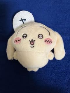 ちいかわ うさぎ だらけくじ ぬいぐるみバッジのサムネイル