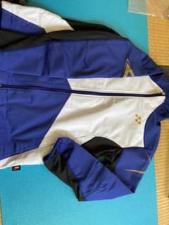 コバ様専用 ソフトテニス ウェア ウィンドブレーカー 白 青のサムネイル