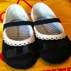 黒バレーシューズのサムネイル
