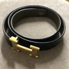 Hermes ベルト　黒のサムネイル