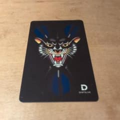 DARTSLIVE 다트 카드 호랑이 디자인