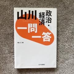 政治・経済一問一答 山川出版社のサムネイル