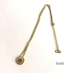 Christian Dior クリスチャンディオール ネックレス ゴールド