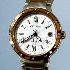 美品/稼働】CITIZEN EXCEED H060-T022634 12Pダイヤ - メルカリ