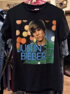 初期 ジャスティンビーバー 初ツアー公式Tシャツ - メルカリ