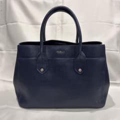 美品　FURLA フルラ　トートバッグ　ネイビー　入れ物　レザー　ビジネスバッグ 楽天市場】フルラ バッグ レディース トートバッグ アウトレット品