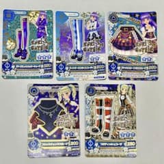 アイカツ Loli Gothic カード 5枚セット 藤堂ユリカ 氷上スミレのサムネイル