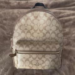 COACH ロゴ入りバックパック ブラウンのサムネイル