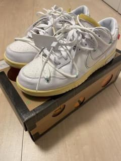 OFF-WHITE × NIKE DUNK LOW 1 OF 50 Lot 1のサムネイル