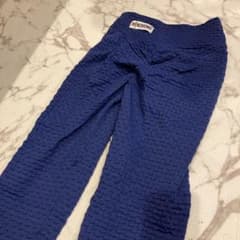 ミノモモ　レギンス　ブルー　Sサイズのサムネイル