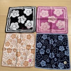 MARYQUANT ハンカチ ハンドタオル 4枚セットのサムネイル