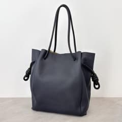 極美品 LOEWE ロエベ フラメンコ ノット トートバッグ ミッドナイト
