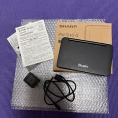 SHARP Brain 電子辞書 PW-SH6-B 本体のサムネイル