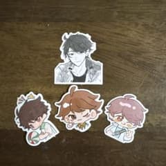 キャラクターシール 4枚セット及川徹のサムネイル