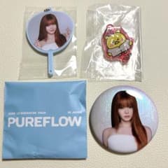 ルセラフィム ウンチェ カプセルトイ2種＋缶バッジ PUREFLOW グッズ