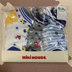 ★新品未開封★ミキハウス　靴下　15-17㎝のサムネイル