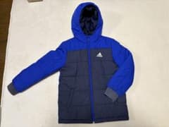 adidas 中綿ジャケットサイズ140 青/紺のサムネイル