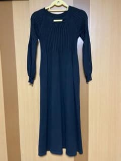 ロングニットワンピースのサムネイル