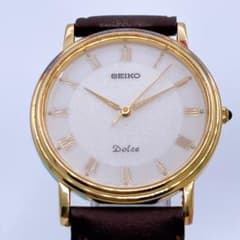 新品電池】SEIKO DOLCE 8N41-7030 1991年製 - メルカリ
