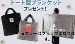 【非売品】新品 adidas KAMO トート型ブランケット サッカー ブラック