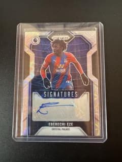 2021-2022 Prizm クリスタルパレス エゼ 直筆サインカード - メルカリ