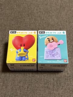 BT21 프렌즈 4 TATA SHOOKY 2종 세트 *레어 Ver.없음