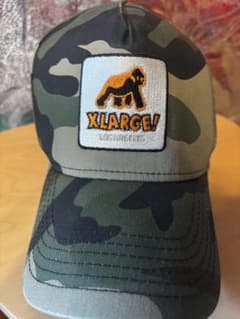 XLARGE カモフラージュ柄キャップ 帽子Justin Bieber着用モデルのサムネイル