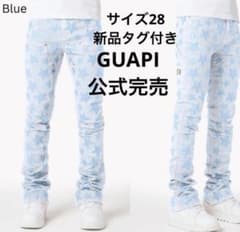 GUAPI PREMIUM 星柄デニムフレアパンツ　サイズ28 (XS) グアピ GUAPI PREMIUM 星柄デニムフレアパンツ サイズ28 (XS) グアピ - メルカリ