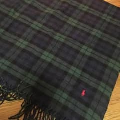 ☆りす子様専用☆ ラルフローレン チェックブランケット マフラーのサムネイル