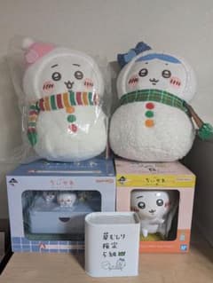 치이카와 에니마이 복권 꿀벌 이치 반 쿠지 A상 B상 봉제인형 피규어