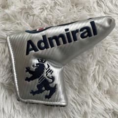 Admiral アドミラル パターカバー ゴルフ ヘッドカバー シルバーのサムネイル