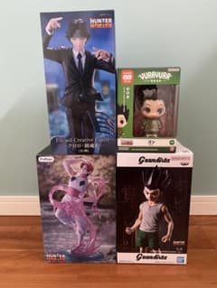 HUNTER×HUNTER 피규어 4체 세트