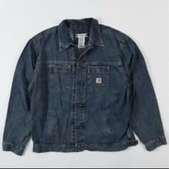 【SALE】80s 90s カーハート　デニムジャケット　Gジャン　XLサイズのサムネイル