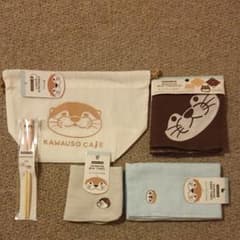 カワウソ ハンドタオルセット5点のサムネイル