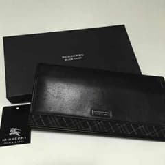 Burberry☆バーバリー  ブラックレーベル  牛革長財布のサムネイル