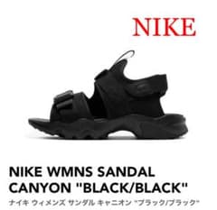 NIKE キャニオン サンダル　ブラック　24センチのサムネイル